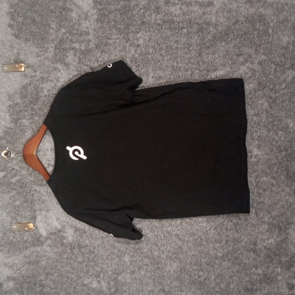 Peloton Black Crew Neck Tee Short Sleeve Workout Casual Womens Large - Picture 5 of 8